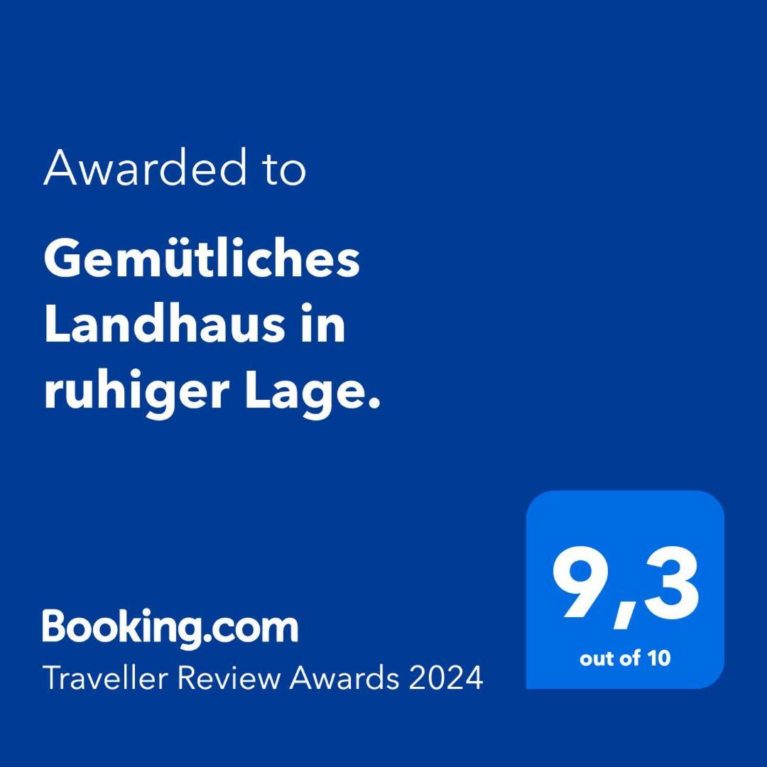 Gemuetliches Landhaus In Ruhiger Lage. Moringen エクステリア 写真